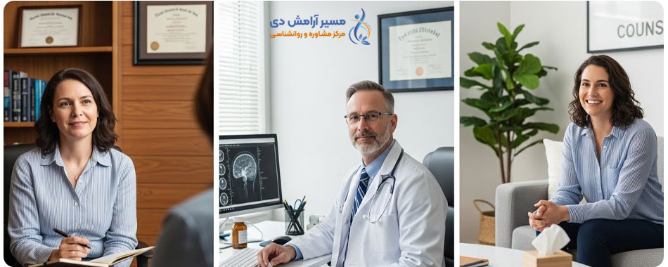 انواع مشاوره در روانشناسی؛ دانشنامه جامع انتخاب مسیر درمان و آرامش 6 تفاوت روانشناس با روانپزشک و مشاور
