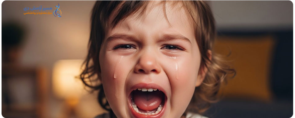 از آشوب تا آرامش: راهنمای جامع مدیریت خشم کودکان ۳ ساله 3 کودک در حال گریه و ناتوان در مدیریت خشم