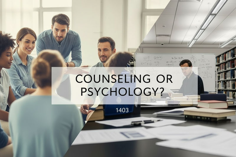 ارشد مشاوره یا روانشناسی؟ بررسی تفاوت، بازار کار و آینده شغلی